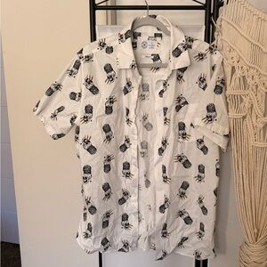 Hurley Pineapple Skull Men's Shirt